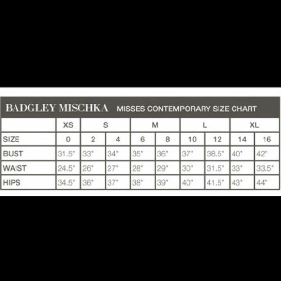 NWT BELLE BADGLEY MISCHKA Lace / Sequin Dress 10 - Picture 6 of 7